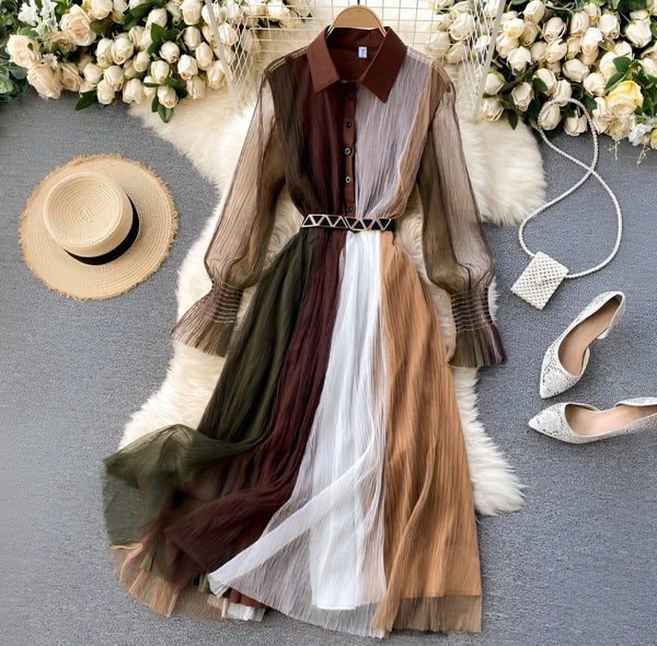 Milla Brown Dress