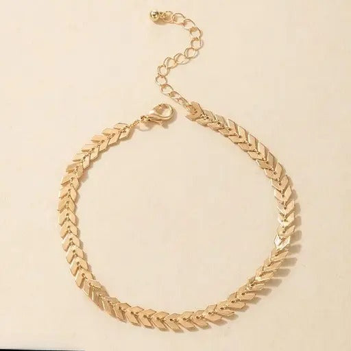 Arrow Delicate Anklet Secondary image