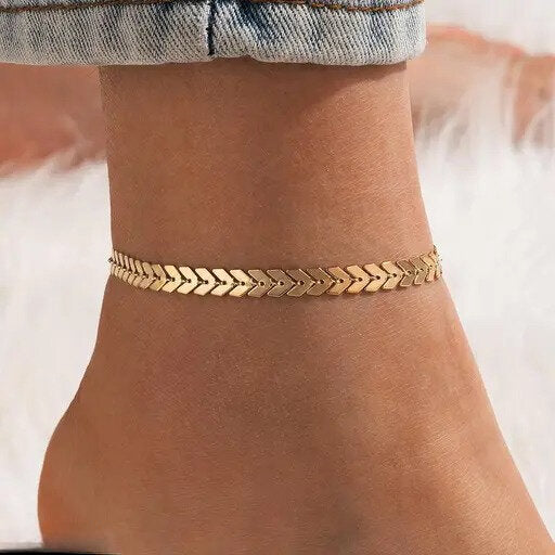 Arrow Delicate Anklet Main image