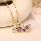 Regal Swan Necklace