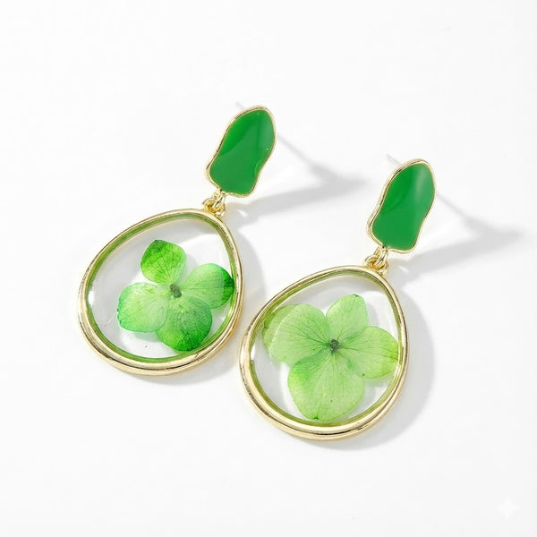 Petal Leaf Luxe Earrings