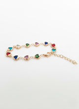 Gem Hearts Bracelet