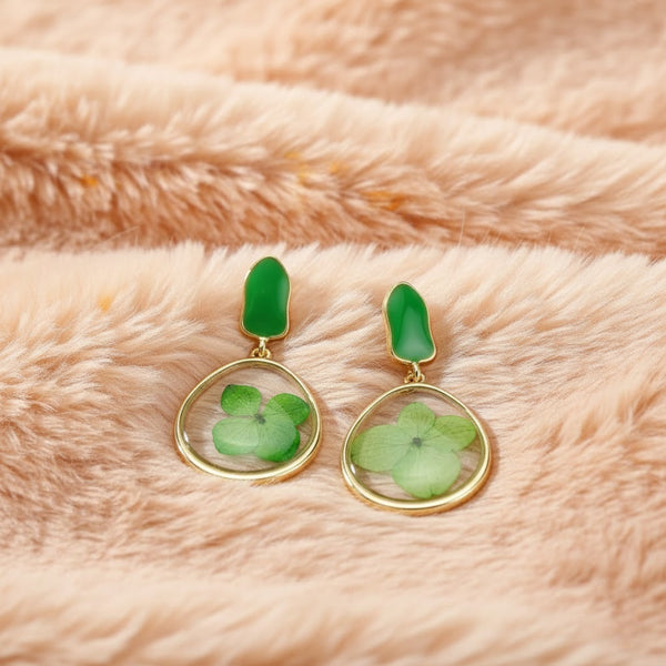 Petal Leaf Luxe Earrings
