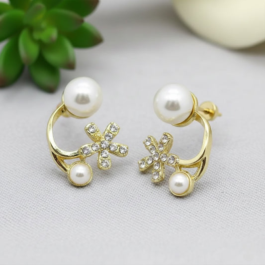 Orbit Flora Sparkle Earrings