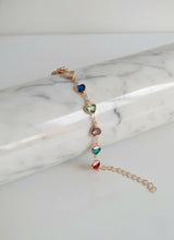 Gem Hearts Bracelet