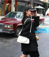 Elegant White Shoulder Bag