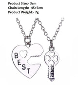 Best Friends Lock & Key Neckpiece