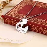 Best Friends Lock & Key Neckpiece