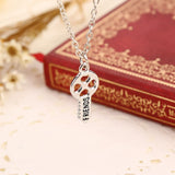 Best Friends Lock & Key Neckpiece