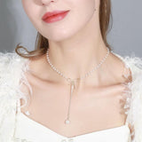 Delicate Pearl Neckpiece