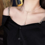 Delicate Pearl Neckpiece