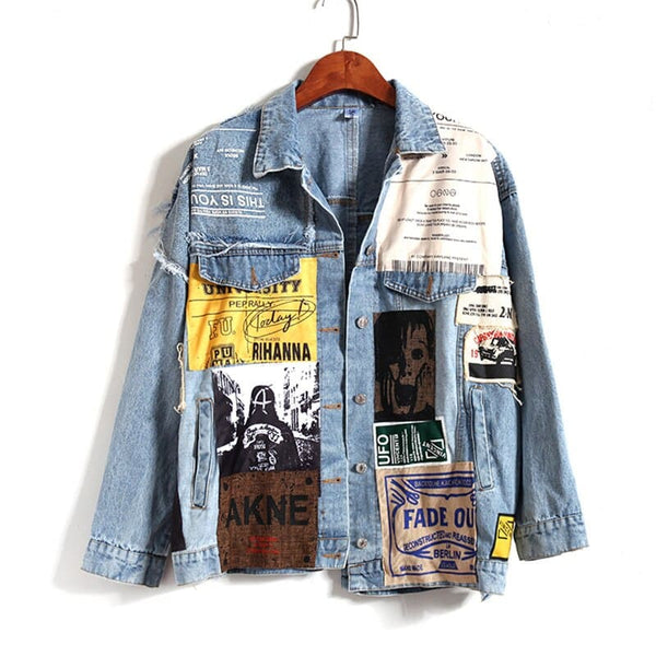 Funky clearance denim jackets