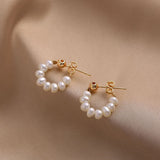 Pearl Piece Earrings