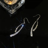 Silver Long Earrings