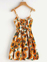 Sunflower Cami Dress