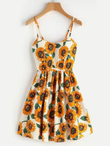 Sunflower Cami Dress